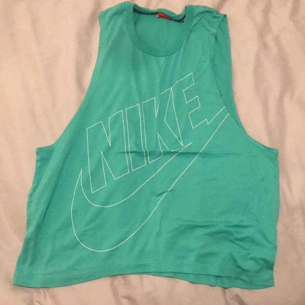 Nike Teal Muscle Tee
